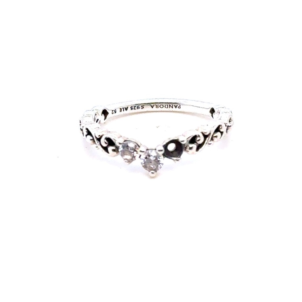 Pandora‎ Silver Crown Ring